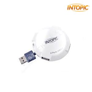 Intopic Smart 4 Port USB Hub (HB-12)