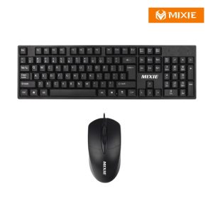 MIXIE X70 Wired USB Keyboard Mouse Universal