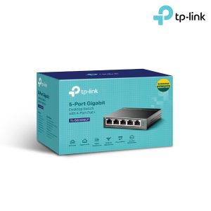 TP-LINK 5-Port Gigabit Desktop Switch with 4-Port PoE+ – TL-SG1005LP