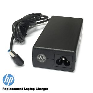 HP Laptop AC Adapter (Round Blue Type)