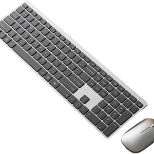 Raylin Wireless & Bluetooth Keyboard & Mouse Deep Space Grey Plus Free Mousepad