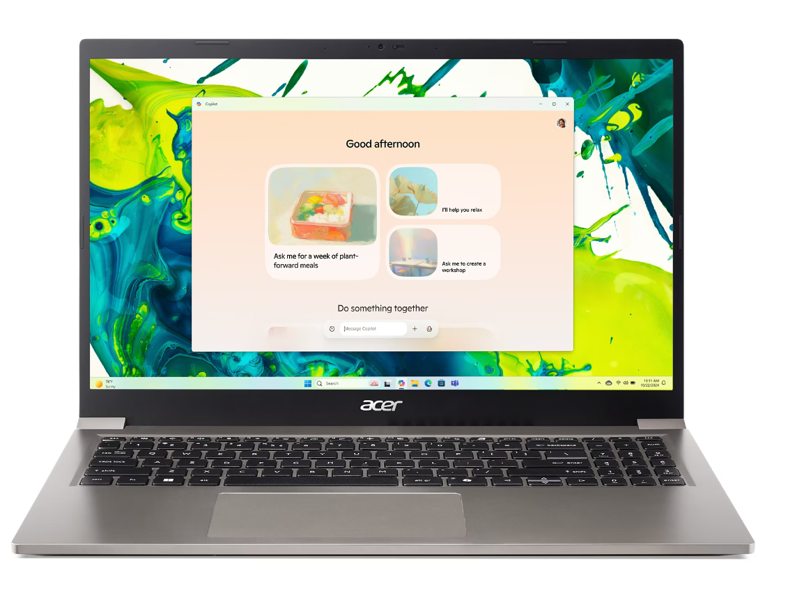 Acer Aspire AL15-33P Intel Core 3 N355 8GB DDR5 512GB SSD Grade B Iron